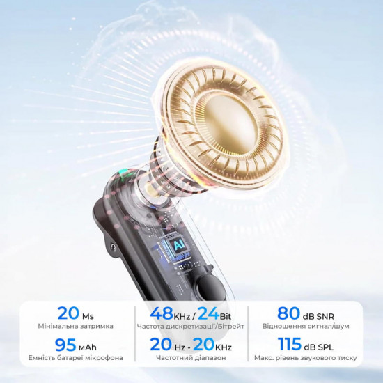 Мікрофон BOYA Magic-07 Type-C Black