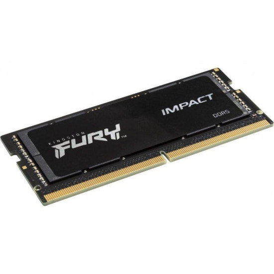 Модуль пам`ятi SO-DIMM DDR5 16GB/5600 Kingston Fury Impact PnP (KF556S40IB-16)
