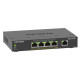 Комутатор Netgear GS305EP-100PES (4xGE PoE+, 1xGE, max PoE 63W, керований)
