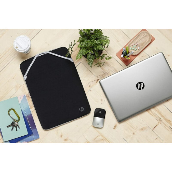 Чохол HP Reversible Protective Sleeve Black/Silver (2F2K5AA) 15.6"
