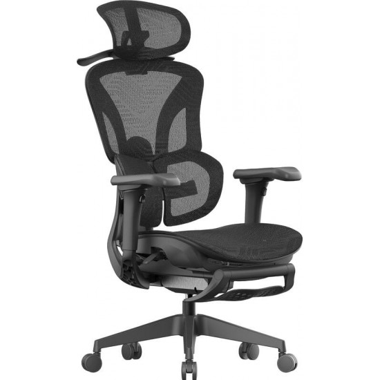 Крісло офісне OfficePro Elite OC950B Black