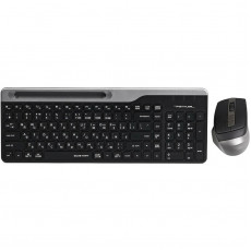 Комплект (клавіатура, миша) бездротовий A4Tech FB2535CS Smoky Grey