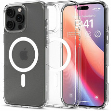 Чохол-накладка Spigen Ultra Hybrid with MagFit для Apple iPhone 16 Pro Max Frost Clear (ACS08002)