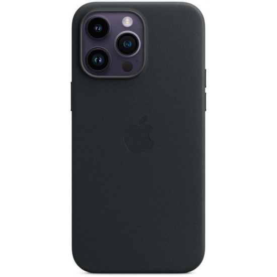 Чохол-накладка Apple Leather Case with MagSafe для Apple iPhone 14 Pro Max Midnight (MPPM3)