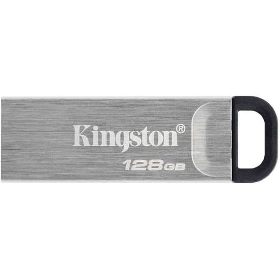 Флеш-накопичувач USB3.2 128GB Kingston DataTraveler Kyson Silver/Black (DTKN/128GB)