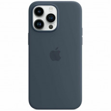 Чохол-накладка Apple Silicone Case with MagSafe для Apple iPhone 14 Pro Max Storm Blue (MPTQ3)