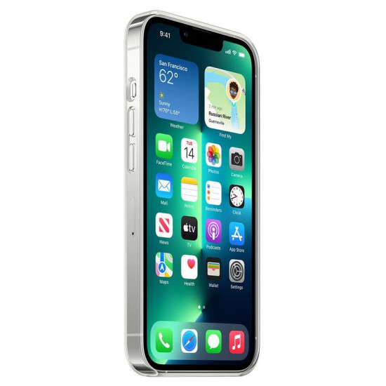 Чохол-накладка Apple Clear Case with MagSafe для Apple iPhone 13 Pro Transparent (MM2Y3)