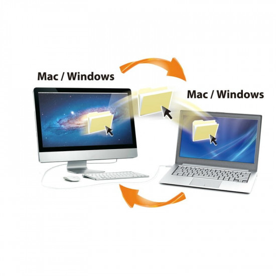 Адаптер J5create USB-A/USB-A (M/M), 1.8 м, White (JUC400-N)