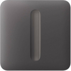 Кнопка для одноклавішного вимикача димера Ajax SoloButton Dimmer 1-gang 2-way for LightSwitch, Jeweler Grey