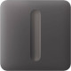 Кнопка для одноклавішного вимикача димера Ajax SoloButton Dimmer 1-gang 2-way for LightSwitch, Jeweler Grey
