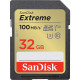 Карта пам`яті SDHC 32GB UHS-I/U3 Class 10 SanDisk Extreme R100/W60MB/s (SDSDXVT-032G-GNCIN)