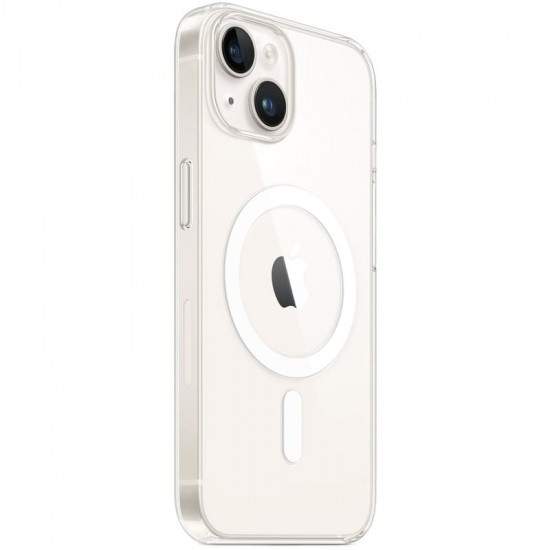 Чохол-накладка Apple Clear Case with MagSafe для Apple iPhone 14 Transparent (MPU13)