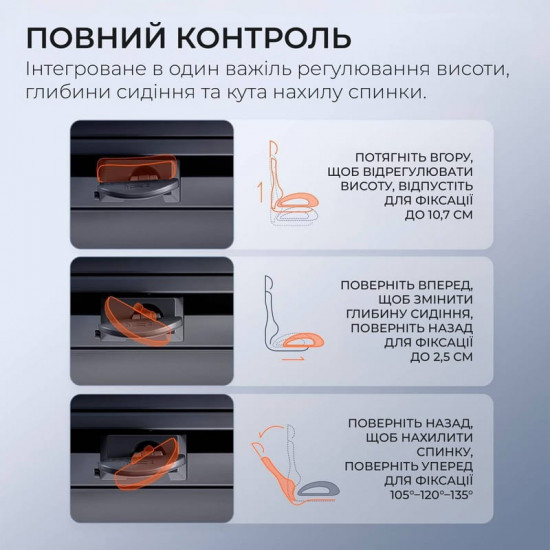 Крісло офісне Sihoo Doro C300 Pro Mesh Black with footrest (Doro-C300-Pro-M101-JT)