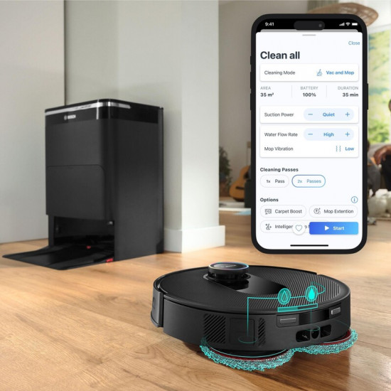 Робот-пилосос Bosch Spotless Max Cam BCRDW3BX