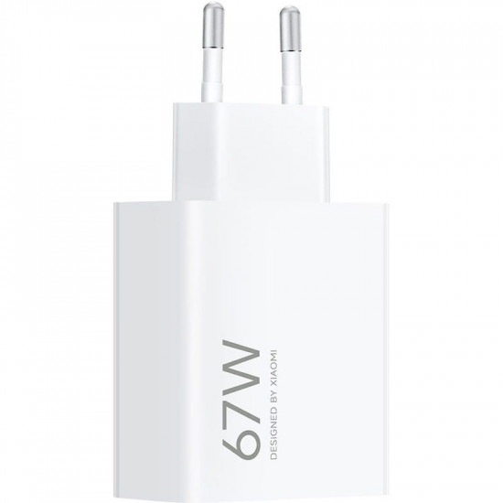 Зарядний пристрій Xiaomi 67W HyperCharge USB-A White (BHR07SKEU)