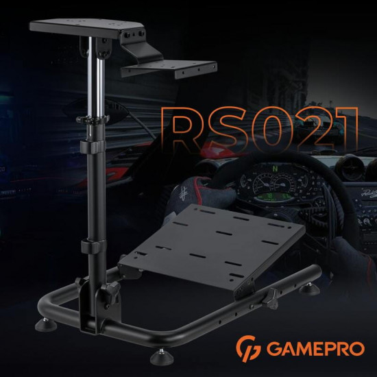 Стенд із кріпленням для керма, педалей та коробки передач GamePro RS021