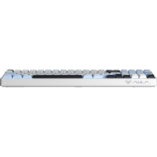 Клавіатура бездротова Aula S100pro Brown Switch White/Black (6948391205755)