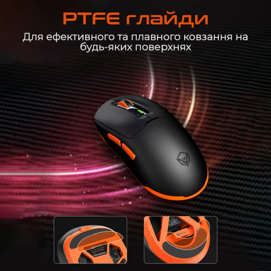 Миша бездротова Meetion GW24 Black (MT-GW24-A)