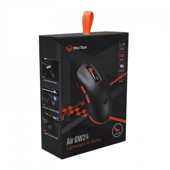 Миша бездротова Meetion GW24 Black (MT-GW24-A)