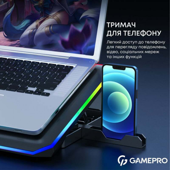 Охолоджуюча підставка для ноутбука GamePro CP660