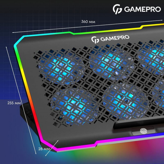Охолоджуюча підставка для ноутбука GamePro CP660