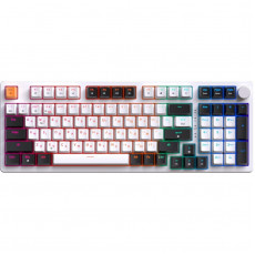 Клавіатура GamePro MK170W Red з Hot-Swap RGB White