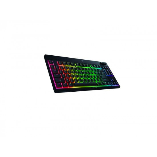 Клавіатура бездротова Razer BlackWidow V4 Low-Profile TKL Green switch (RZ03-05450500-R3M1)