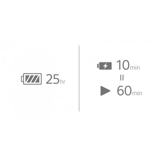 Bluetooth-гарнітура Sony WI-C100 Black (WIC100B.CE7)
