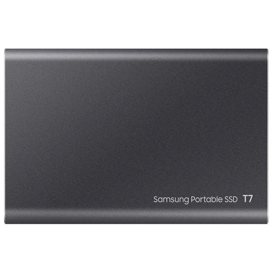 Накопичувач зовнішній SSD 1TB Samsung T7 Titan Gray (MU-PC1T0T/WW)