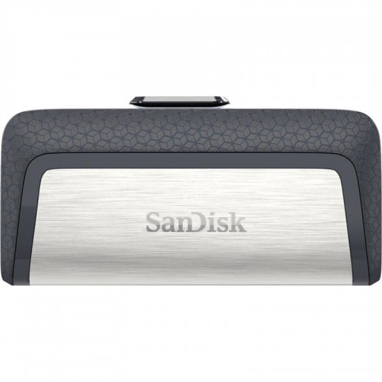 Флеш-накопичувач USB3.1 128GB Type-C SanDisk Ultra Dual Silver (SDDDC2-128G-G46)
