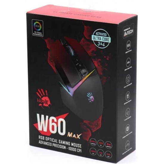 Миша Bloody W60 Max Gradient Red