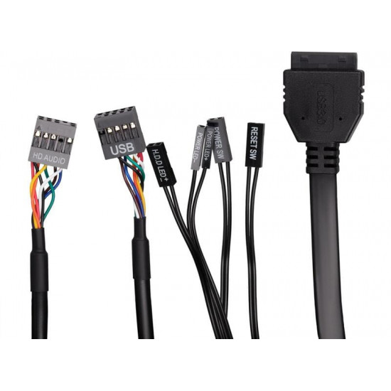 Корпус 2E TeamX TMX03 Black 500W
