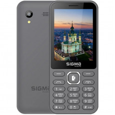 Мобiльний телефон Sigma mobile X-style 31 Power Type-C Dual Sim Grey