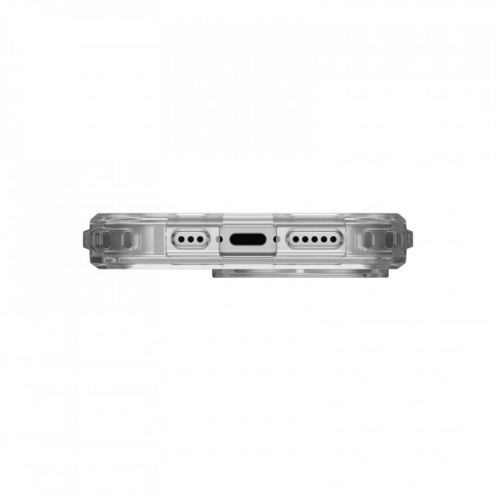 Чохол-накладка Urban Armor Gear Magsafe для Apple iPhone 16 Pro Plyo Ice/Silver (114480114333)