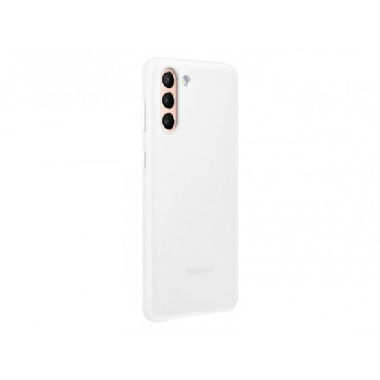 Чохол-накладка Samsung LED Cover для Samsung Galaxy S21+ SM-G996 White (EF-KG996CWEGRU)