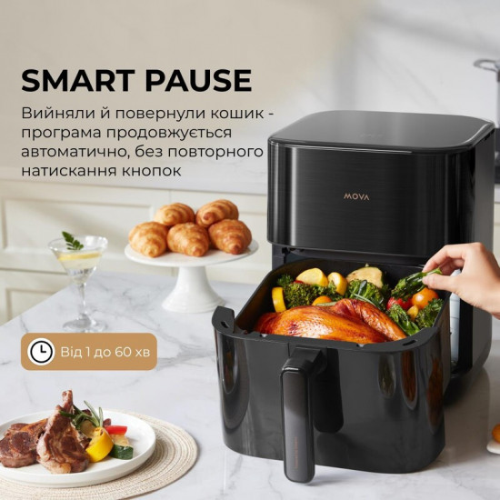 Мультипіч Mova AeroChef FD10s Pro Black (VFF12A-BL-S)