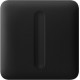 Кнопка для одноклавішного вимикача димера Ajax SoloButton Dimmer (1-gang/2-way) Black