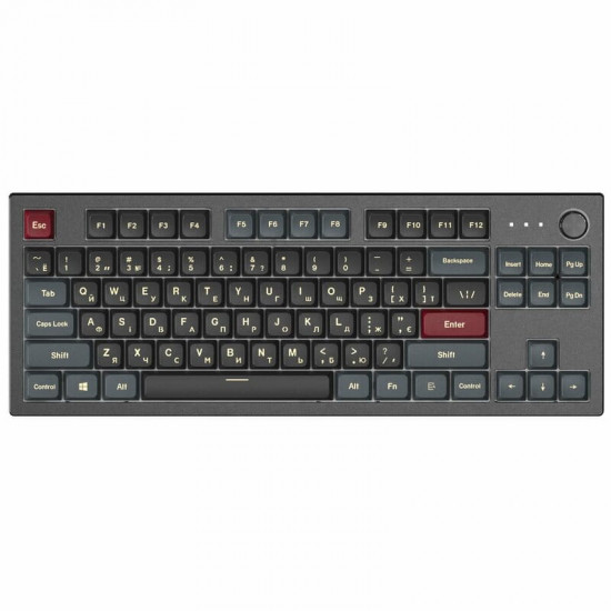 Клавіатура Montech MKey TKL Darkness Black (MK87DR)