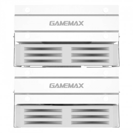 Кулер процесорний GameMax Twin 600 White