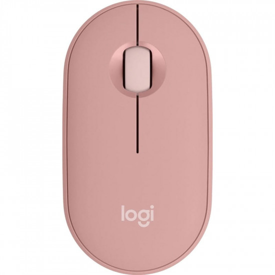 Миша бездротова Logitech Pebble Mouse 2 M350s Rose (910-007014)