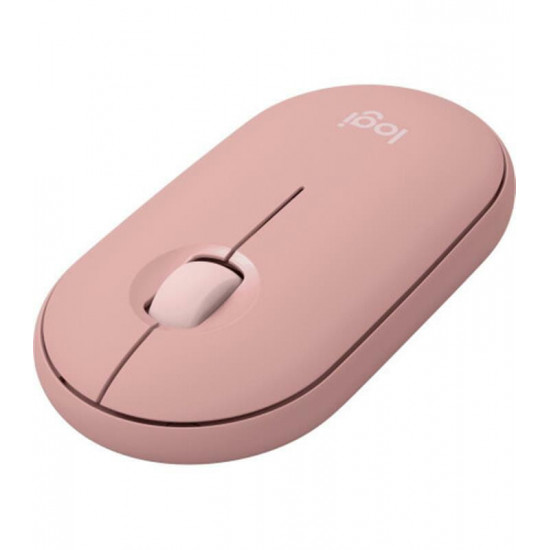 Миша бездротова Logitech Pebble Mouse 2 M350s Rose (910-007014)