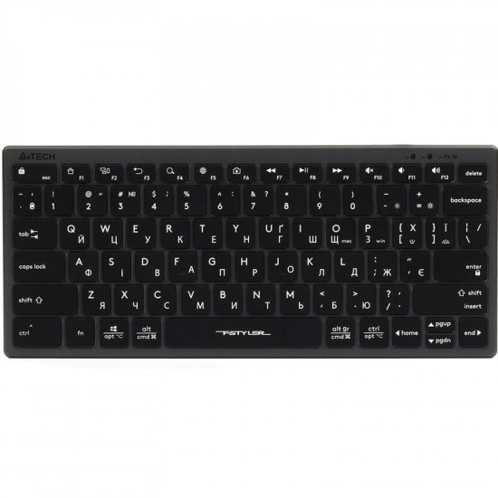 Клавіатура A4Tech Fstyler FX61 Grey