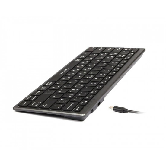 Клавіатура A4Tech Fstyler FX61 Grey