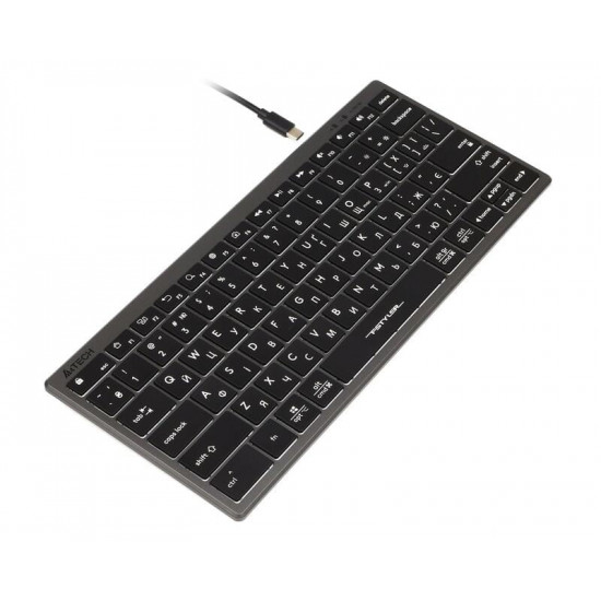Клавіатура A4Tech Fstyler FX61 Grey