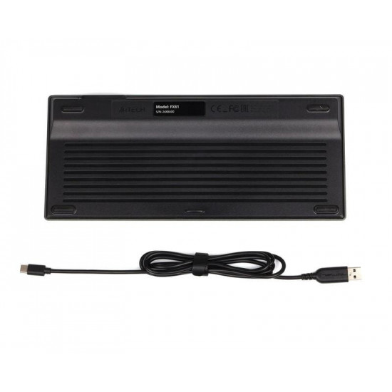 Клавіатура A4Tech Fstyler FX61 Grey
