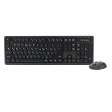 Комплект (клавіатура, миша) бездротовий A4Tech FG1200S Black
