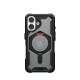 Чохол-накладка Urban Armor Gear Plasma XTE MagSafe для Apple iPhone 16 Black/Orange (114476114097)