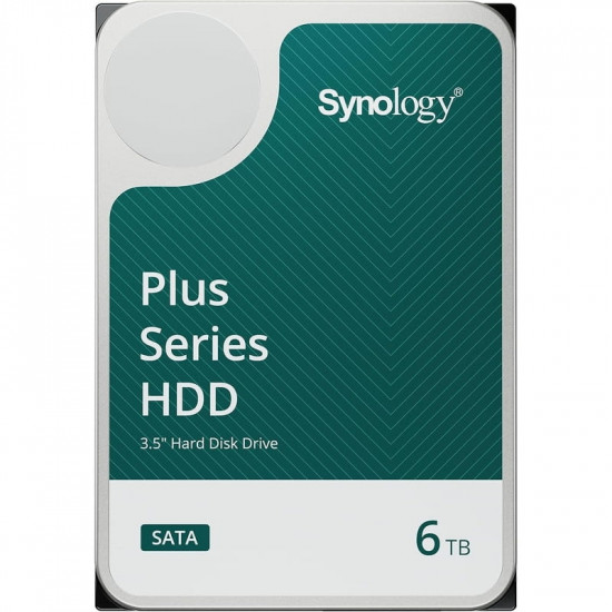 HDD 3.5" SATAIII 6TB Synology Plus 5400rpm 256MB (HAT3300-6T)