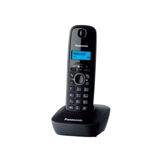Радіотелефон DECT Panasonic KX-TG1611UAH Black Grey