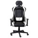 Крісло для геймерів 1stPlayer FK2 Black White
